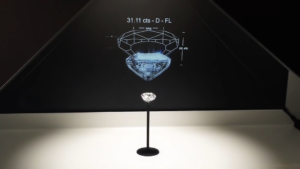 3d hologram for jewellery and luxury goods